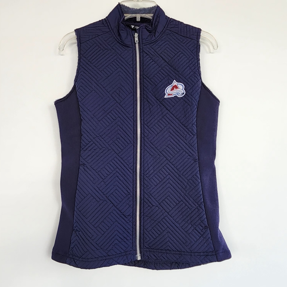 Women's Quilted Purple Vest